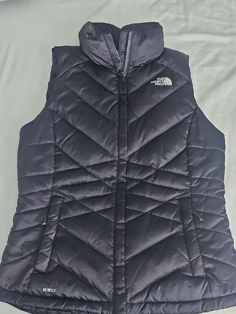 The North Face Purple Quilted 550 Insulated Women's Puffer Vest